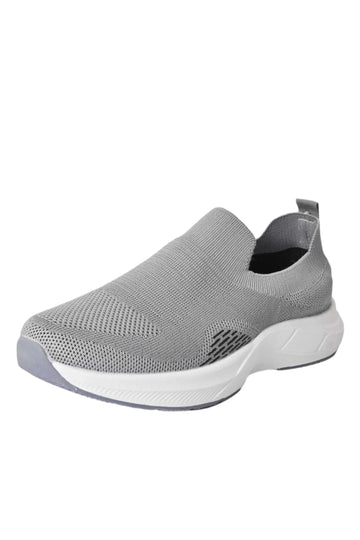 Walk Men's Weloy Slip On Jogger Shoes Grey