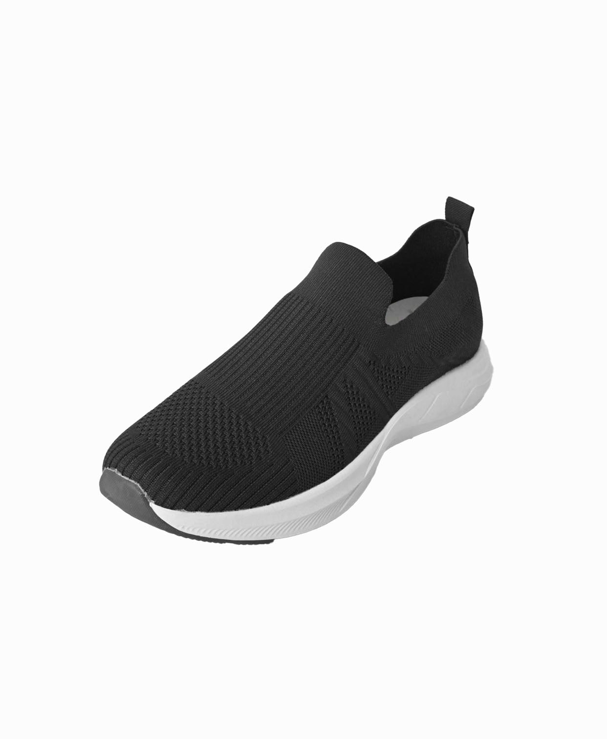 Walk Men's Slip on Jogger Shoes Black